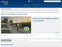 Tablet Screenshot of bungenorthamerica.com